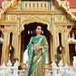 Tissue Silk Saree with Zari Booti and Elegant Sheen - LaVante Fashion