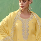 Pure Bamber Silk Embroidered Salwar Suit for Festive Elegance