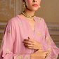 Traditional Embroidered Straight Salwar Suit in Elegant Style