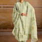 Traditional Embroidered Straight Salwar Suit in Elegant Style