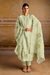 Traditional Embroidered Straight Salwar Suit in Elegant Style