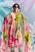 Pure Muslin Embroidered Salwar Suit with Pearl Cutwork Finish