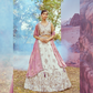 Viscose Fabric Sequins Work Semi-Stitched Lehenga Choli Dupatta