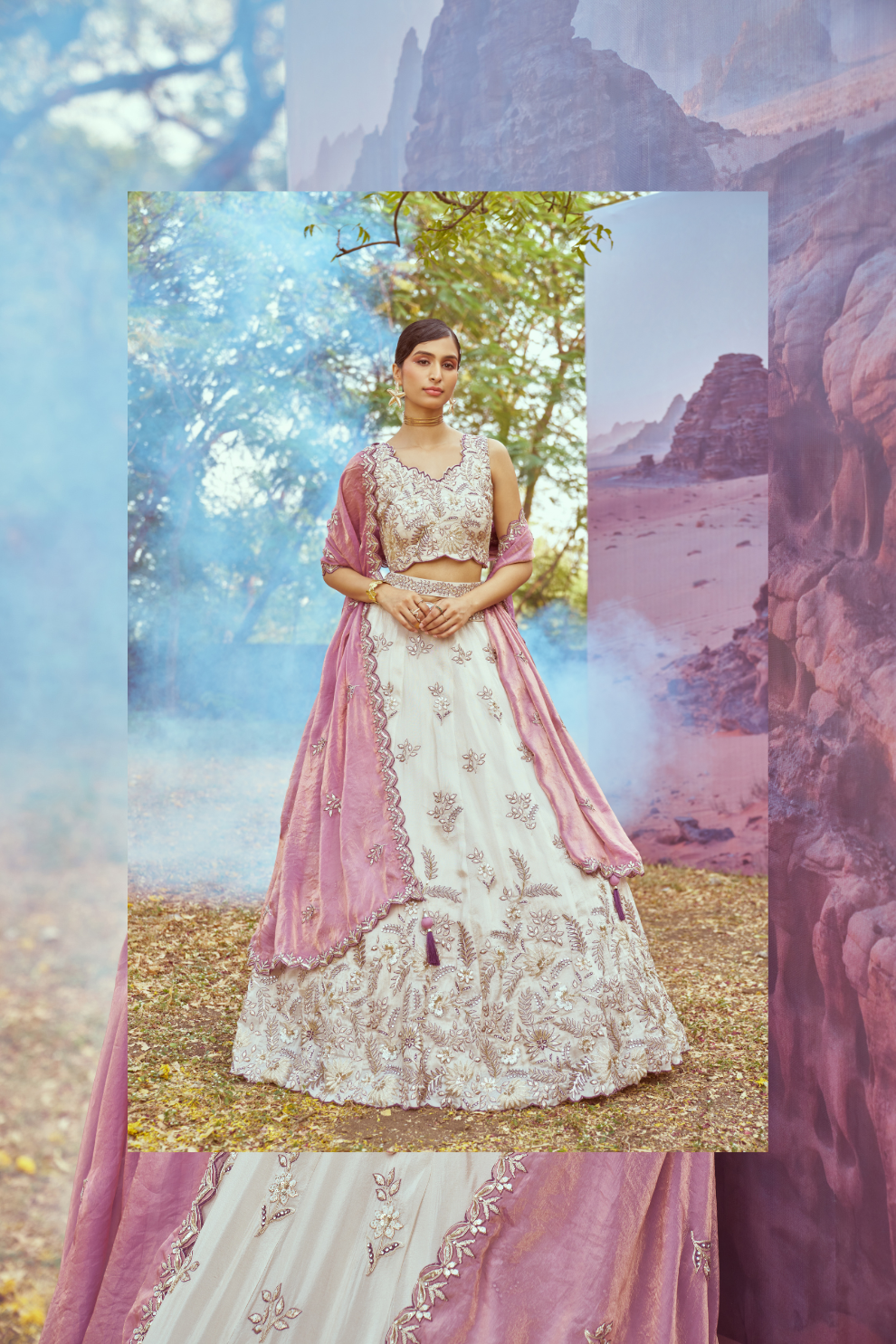 Viscose Fabric Sequins Work Semi-Stitched Lehenga Choli Dupatta