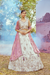Viscose Fabric Sequins Work Semi-Stitched Lehenga Choli Dupatta