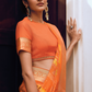 Vibrant Viscose Silk Bandhani Print Saree with Blouse Piece