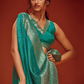 Viscose Woven Digitally Printed Saree with Elegant Blouse