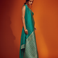 Viscose Woven Digitally Printed Saree with Elegant Blouse