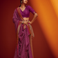 Designer Viscose Woven Saree and Digital Print Blouse