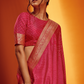 Elegance Redefined in Digitally Printed Silk Saree.