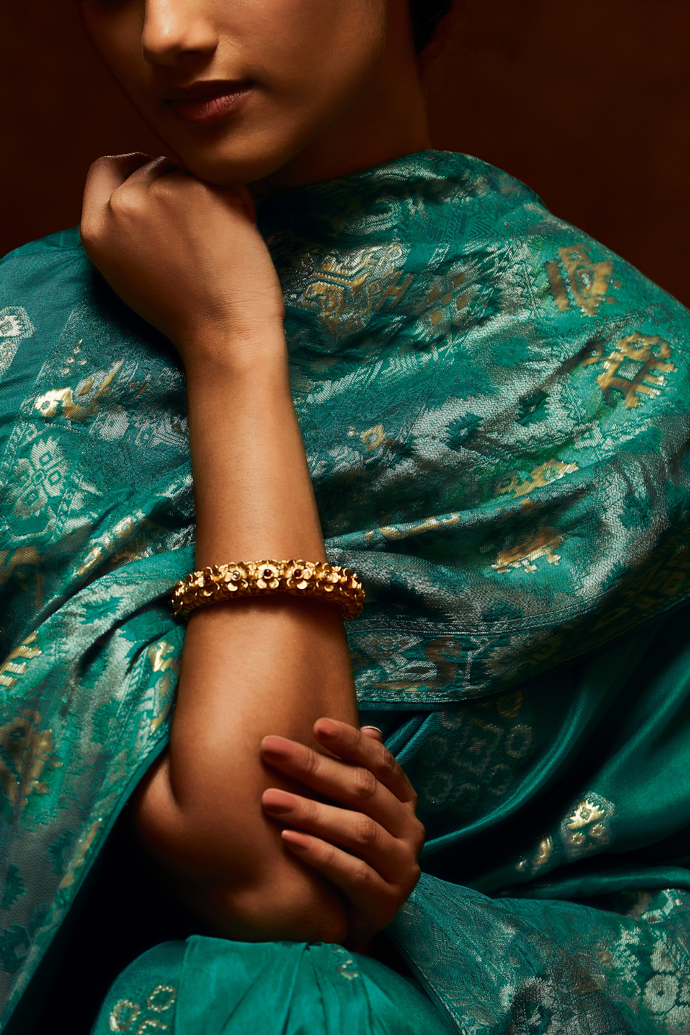 Viscose Silk Haldi Function Saree with Satin Silk Blouse
