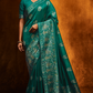 Viscose Silk Haldi Function Saree with Satin Silk Blouse