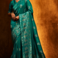 Viscose Silk Haldi Function Saree with Satin Silk Blouse