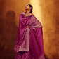Soft Viscose Solid Saree with Blouse for Everyday Elegance