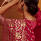 Soft Viscose Solid Saree with Blouse for Everyday Elegance