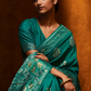 Viscose Silk Haldi Function Saree with Satin Silk Blouse