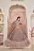 Beautifully Embroidered Net Lehenga with Sequin and Thread Detailing