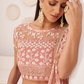 Beautifully Embroidered Net Lehenga with Sequin and Thread Detailing