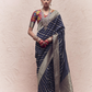 Pure Zari Elegance A Saree Woven with Timeless Beauty