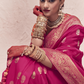 Pure Zari Elegance A Saree Woven with Timeless Beauty