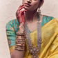 Pure Zari Elegance A Saree Woven with Timeless Beauty