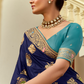 Banarasi Silk Saree with Traditional Zari Weaving Elegance