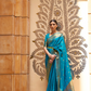 Designer Banarasi Silk Saree with Small Butti Zari Weaving