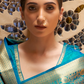 Designer Banarasi Silk Saree with Small Butti Zari Weaving