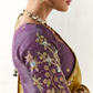 Tissue Silk Saree with Heavy Embroidered Border for Grand Occasions