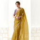Tissue Silk Saree with Heavy Embroidered Border for Grand Occasions