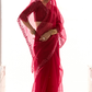 Tissue Silk Saree with Heavy Embroidered Border for Grand Occasions
