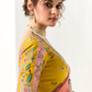 Tissue Silk Saree with Heavy Embroidered Border for Grand Occasions