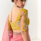 Tissue Silk Saree with Heavy Embroidered Border for Grand Occasions