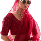 Tissue Silk Saree with Heavy Embroidered Border for Grand Occasions
