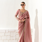 Tissue Silk Saree with Heavy Embroidered Border for Grand Occasions