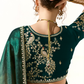 Tissue Silk Saree with Heavy Embroidered Border for Grand Occasions