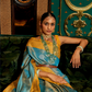 Pure Silk Saree with Rich Zari Weave & Charming Pallu Tassels