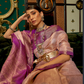 Pure Silk Saree with Rich Zari Weave & Charming Pallu Tassels