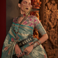 Elegant Silk Jacquard Saree with Handloom Weaving Craft