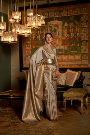 LAVANTE_FASHION_ZARI_BASE_HANDLOOM_WEAVING_SILK_20 - LaVante Fashion