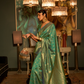 Zari Banarasi Saree with Ethnic Motifs Woven Design