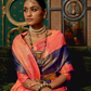 Pure Silk Saree with Rich Zari Weave & Charming Pallu Tassels