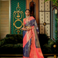 Pure Silk Saree with Rich Zari Weave & Charming Pallu Tassels