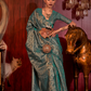 Zari Woven Banarasi Silk Blend Saree with Regal Detailing