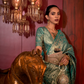 Zari Woven Banarasi Silk Blend Saree with Regal Detailing