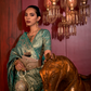 Zari Woven Banarasi Silk Blend Saree with Regal Detailing