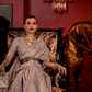 Zari Woven Banarasi Silk Blend Saree with Regal Detailing