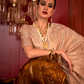 Zari Woven Banarasi Silk Blend Saree with Regal Detailing