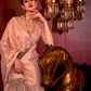 Zari Woven Banarasi Silk Blend Saree with Regal Detailing