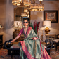 Tissue Silk Saree with Intricate Handloom Weaving Art